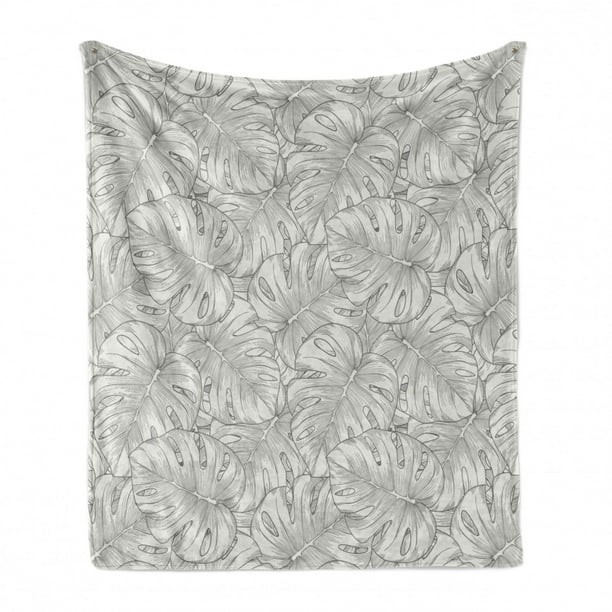 70 x 90 Grey Dust Ambesonne Tropical Soft Flannel Fleece Throw Blanket Cozy Plush for Indoor and Outdoor Use Rainforest Giant Leaves Plants Botanical Jungle Herbs Feng Shui Bush Sketch 70 x 90 Grey Dust Ambesonne Tropical Soft Flannel Fleece Throw Blanket Cozy Plush for Indoor and Outdoor Use Rainforest Giant Leaves Plants Botanical Jungle Herbs Feng Shui Bush Sketch